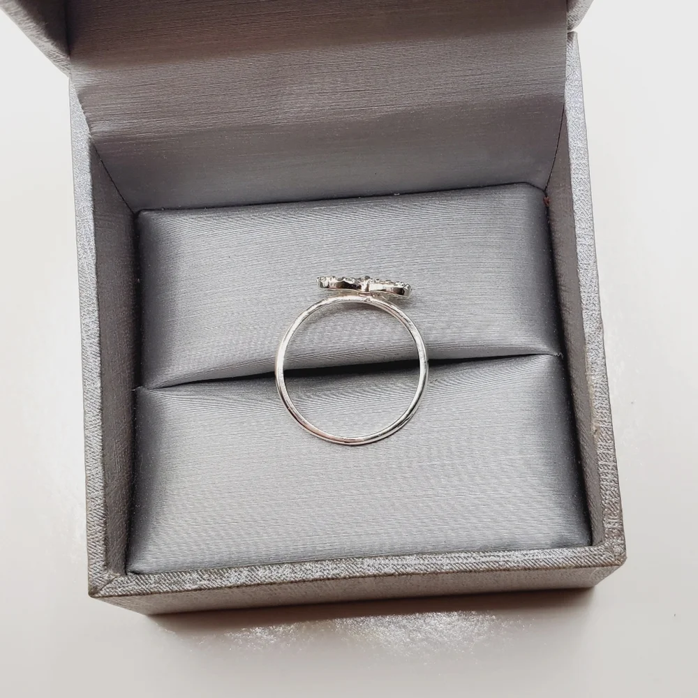 Silver Bow Ring
